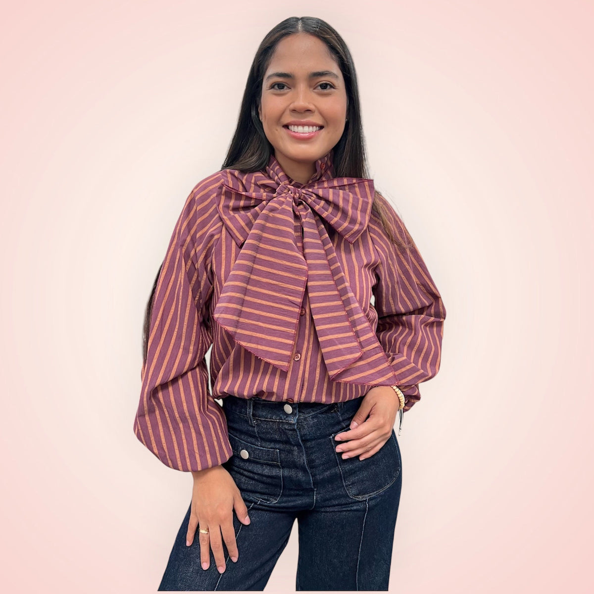 Camisa Lazo Maxi Morado