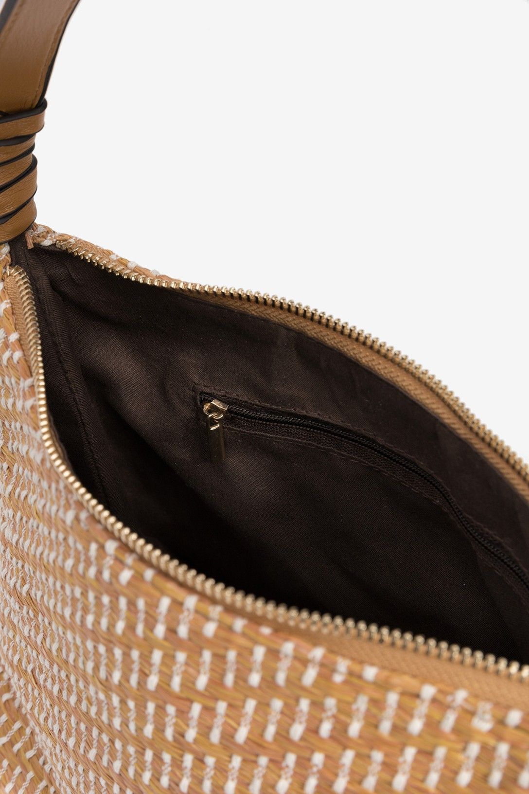 Bolso Amarillo Trenzado