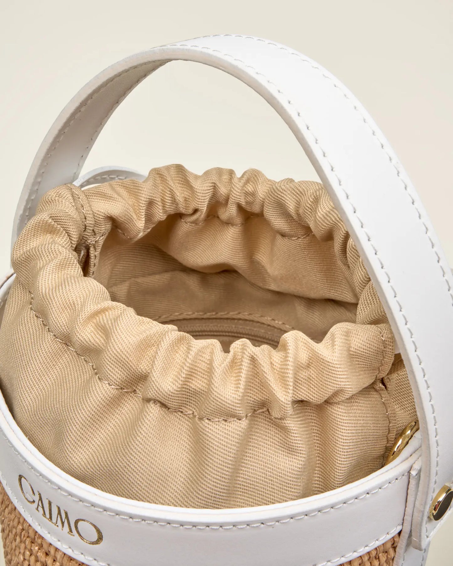 Bolso Bombón Blanco Gaimo
