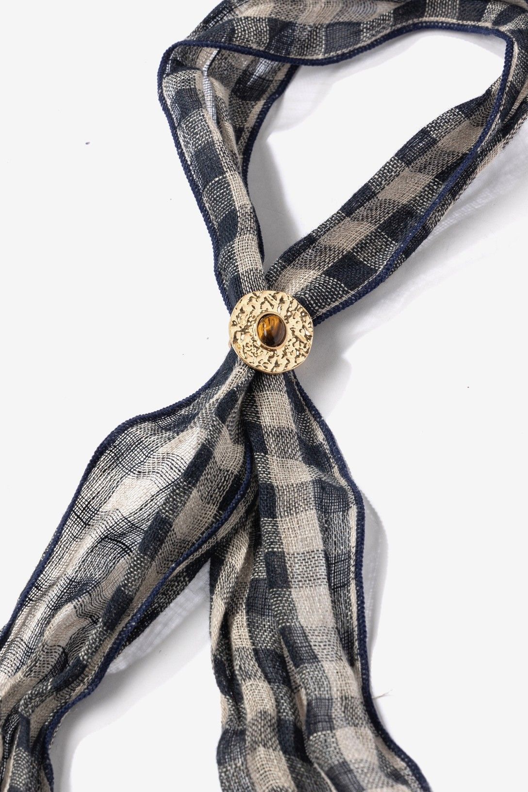 Bandana Vichy Azul Marino