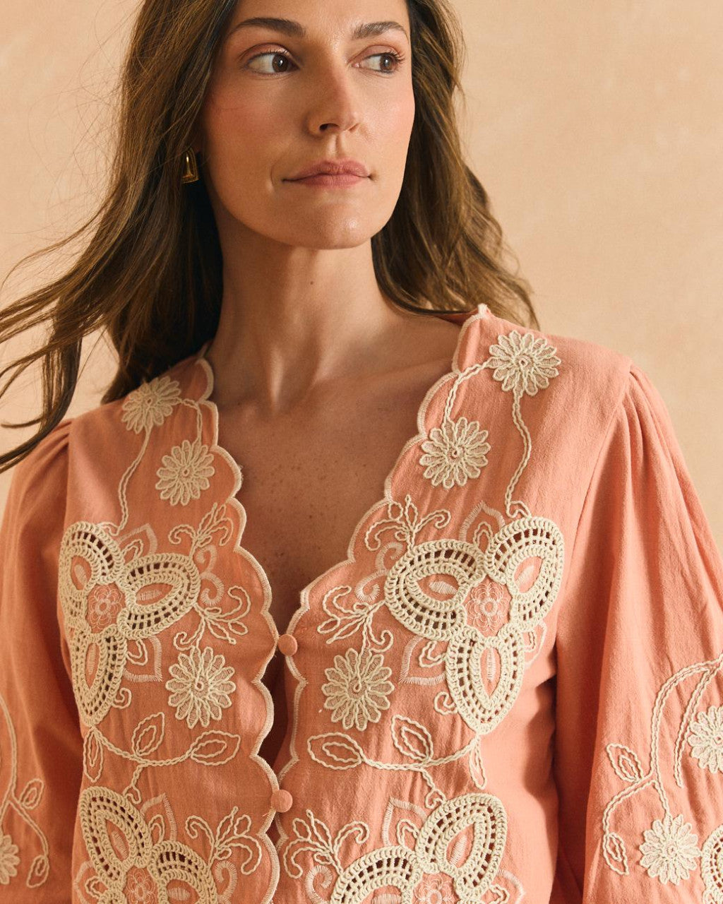 Camisa Bordados Flavia