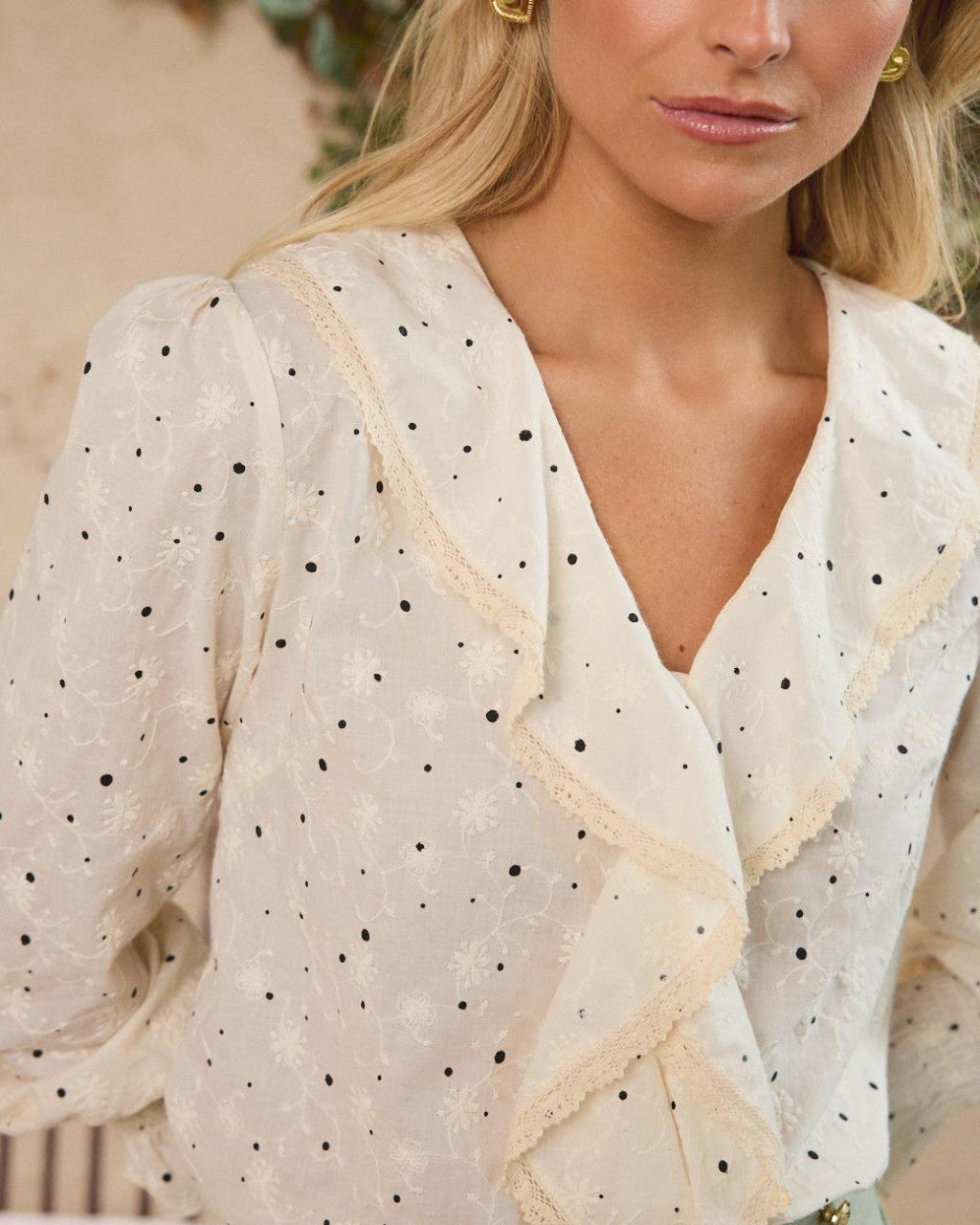 Camisa Volante Lucia