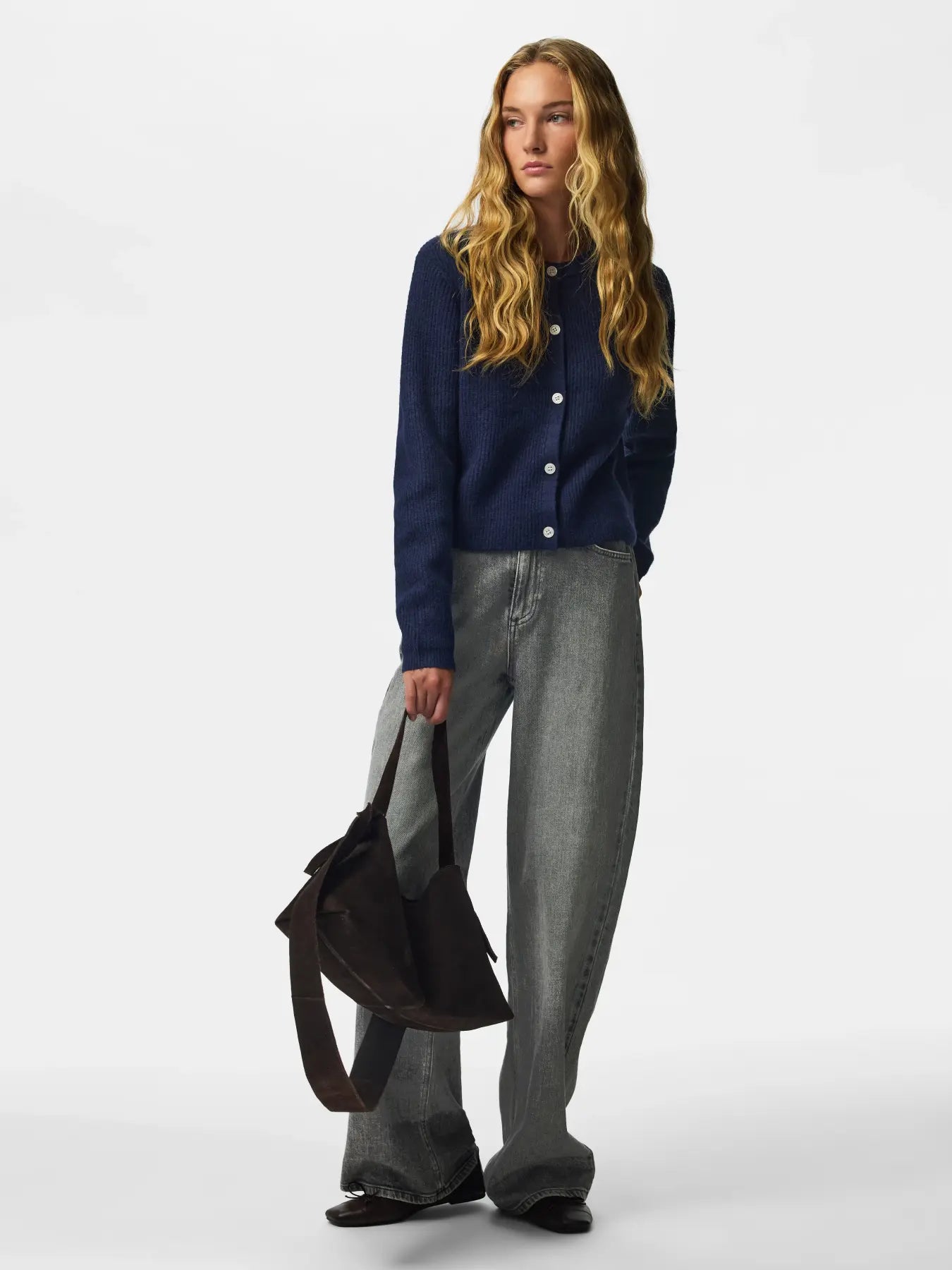 Cardigan Punto NOOS Azul