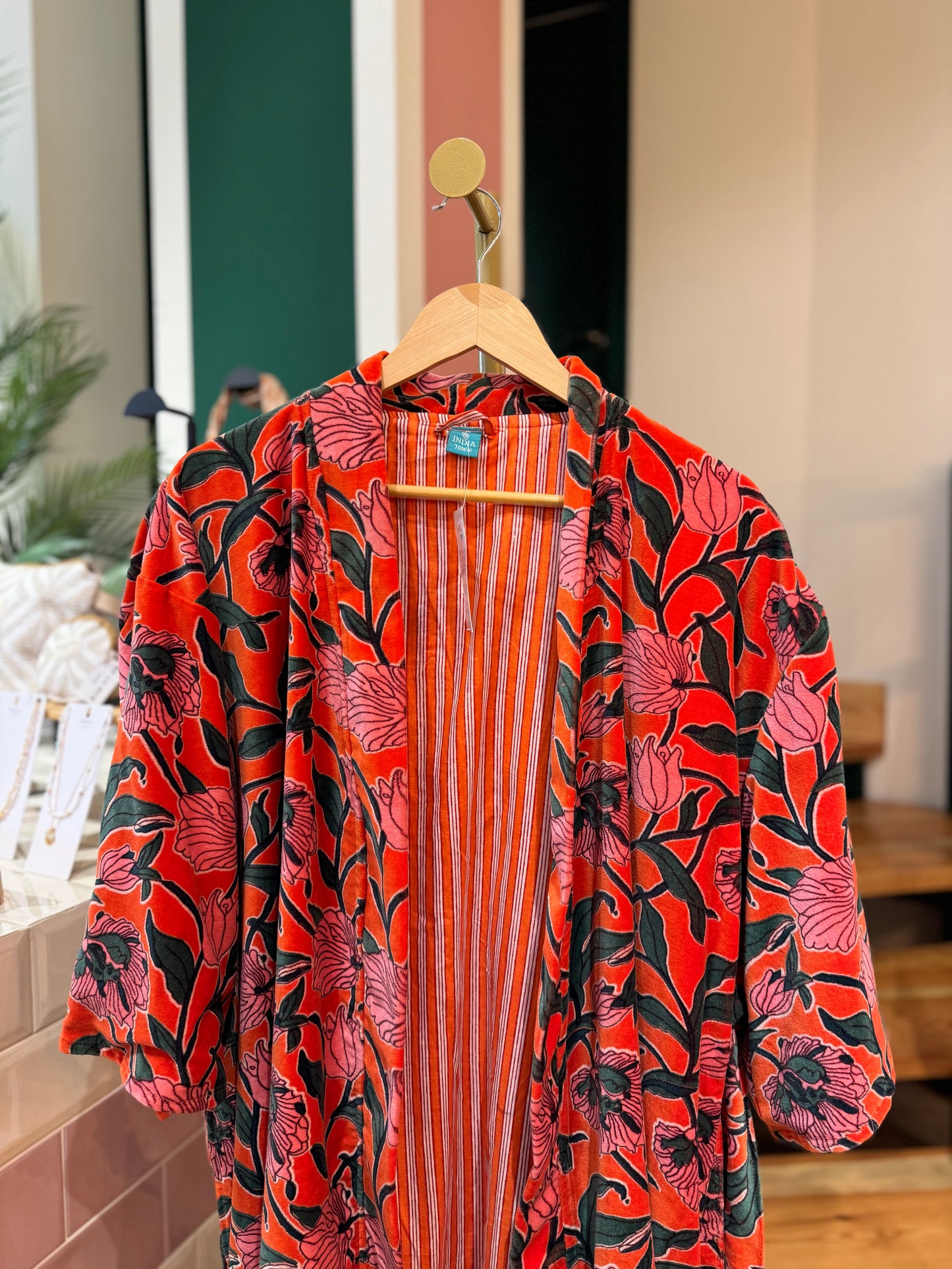 Kimono Largo Floral
