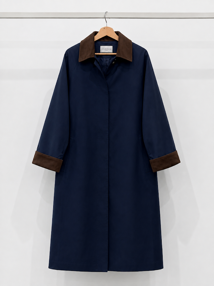 Parka Larga Celina Marino