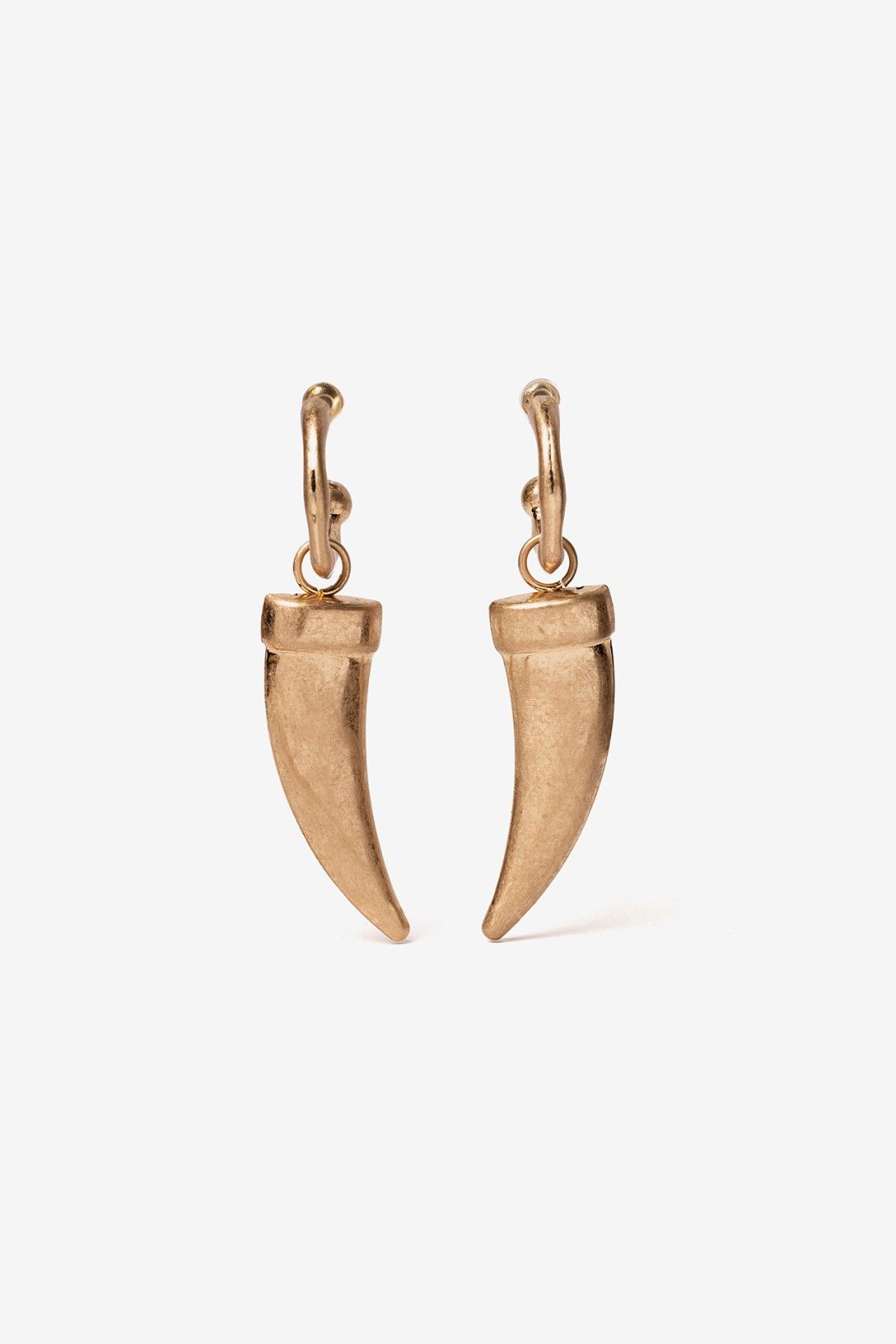 Pendientes Colmillo Dorado
