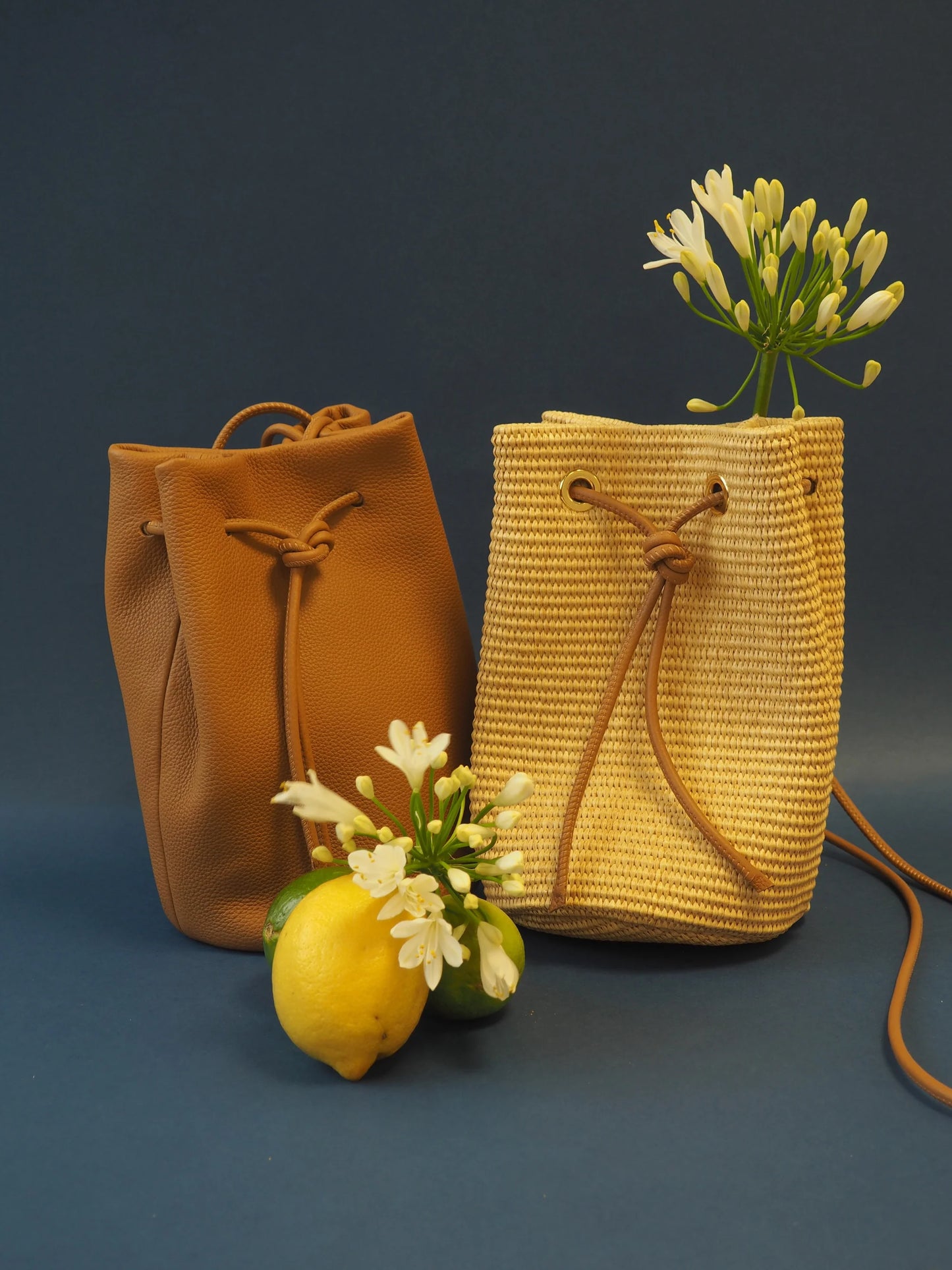 Bolso Lisa Rafia Camel