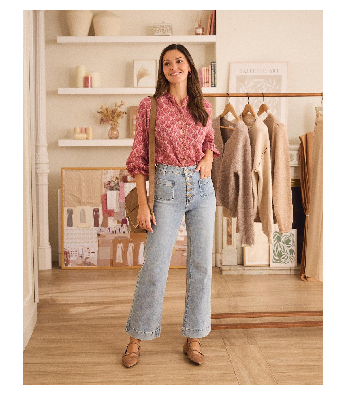 Pantalon Denim Paule