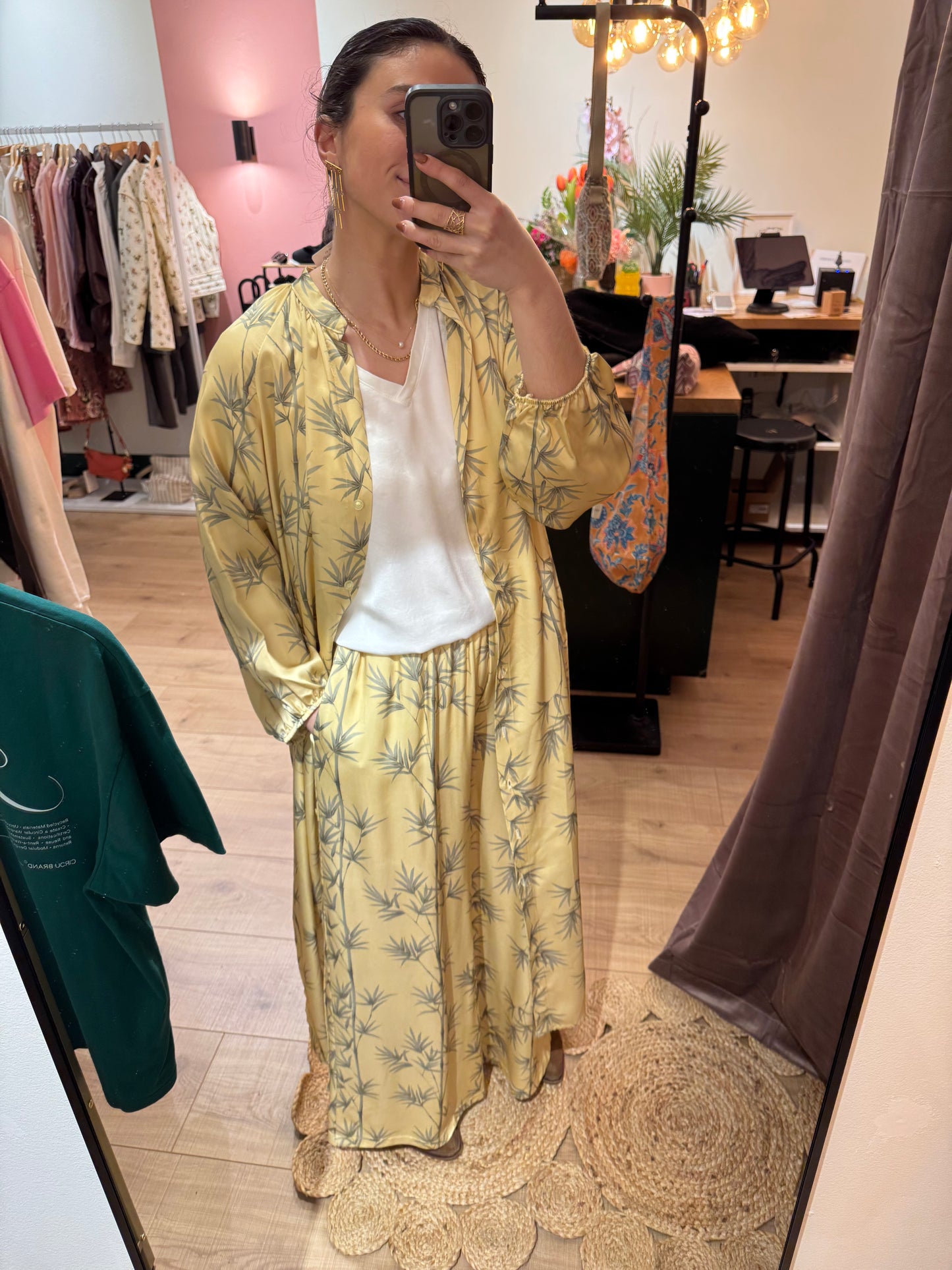 Vestido Bambú Amarillo