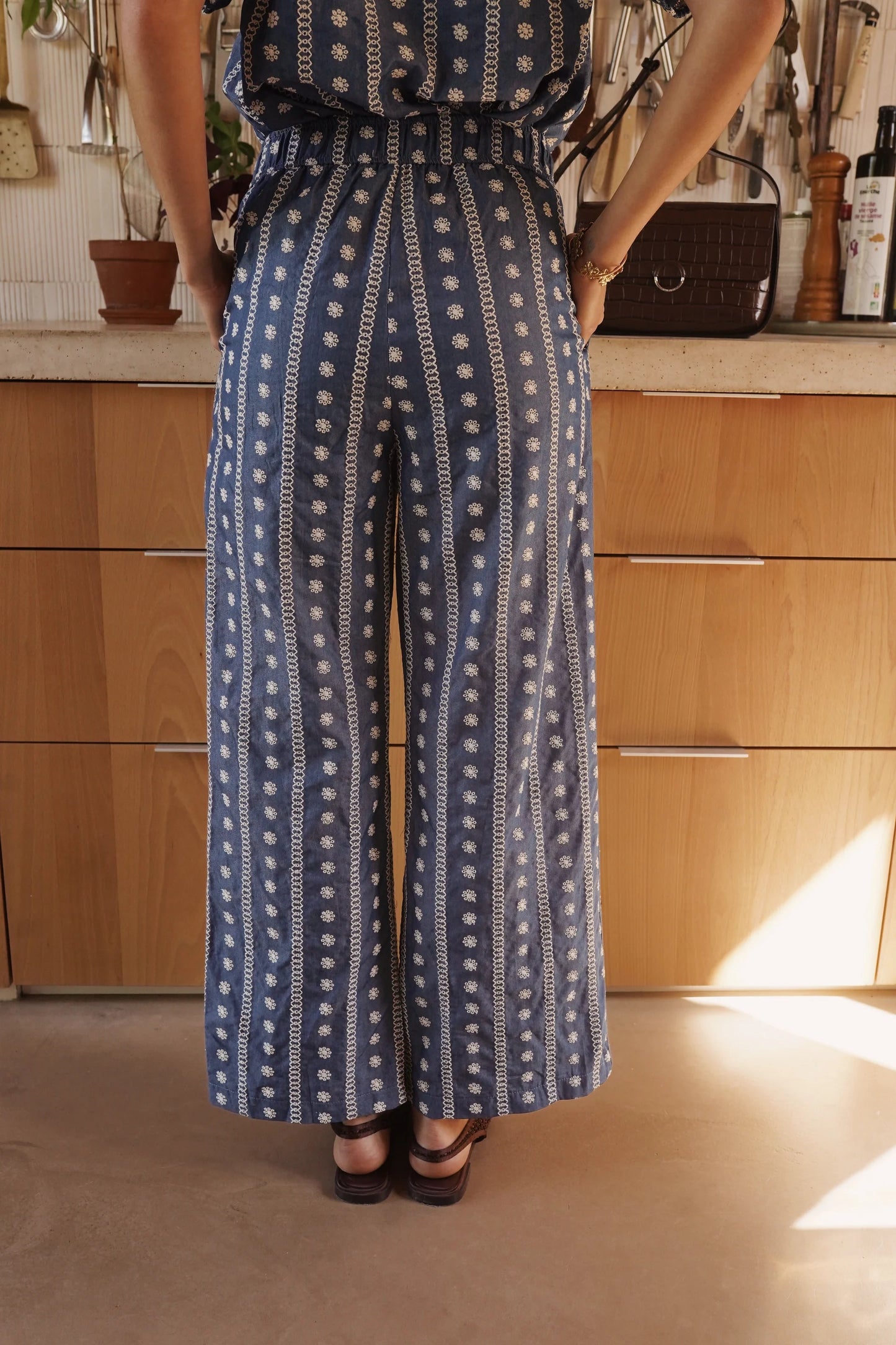 Pantalón Marnie Ancho Estampado