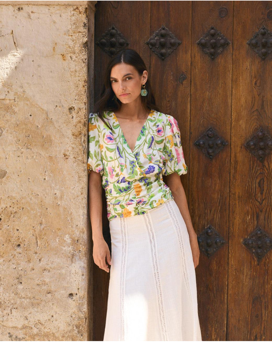 Blusa Abullonada Valery