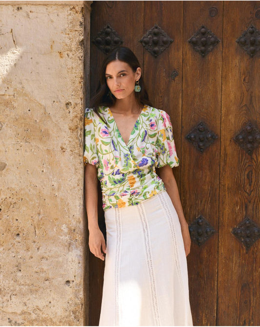 Blusa Abullonada Valery