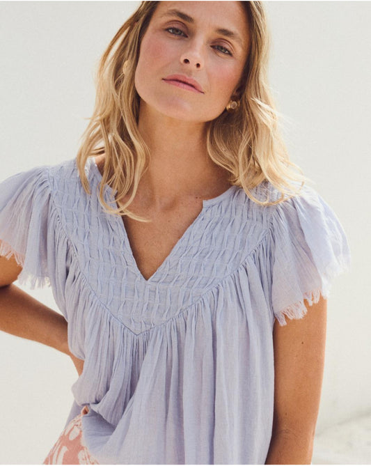 Blusa Azul Dafne