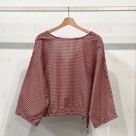 Camisa Vichy Celina Teja