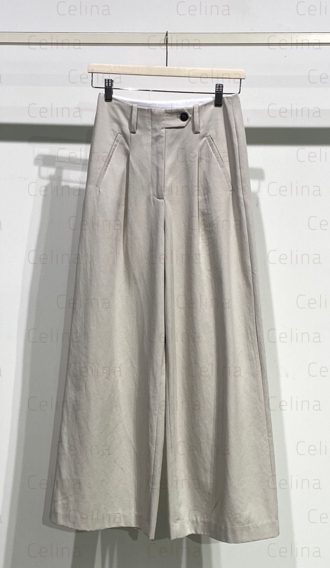 Pantalón Arena De Algodón Celina