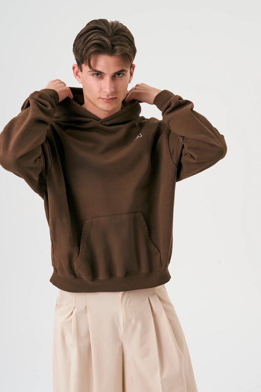 Sudadera Brownie Marrón Chocolate