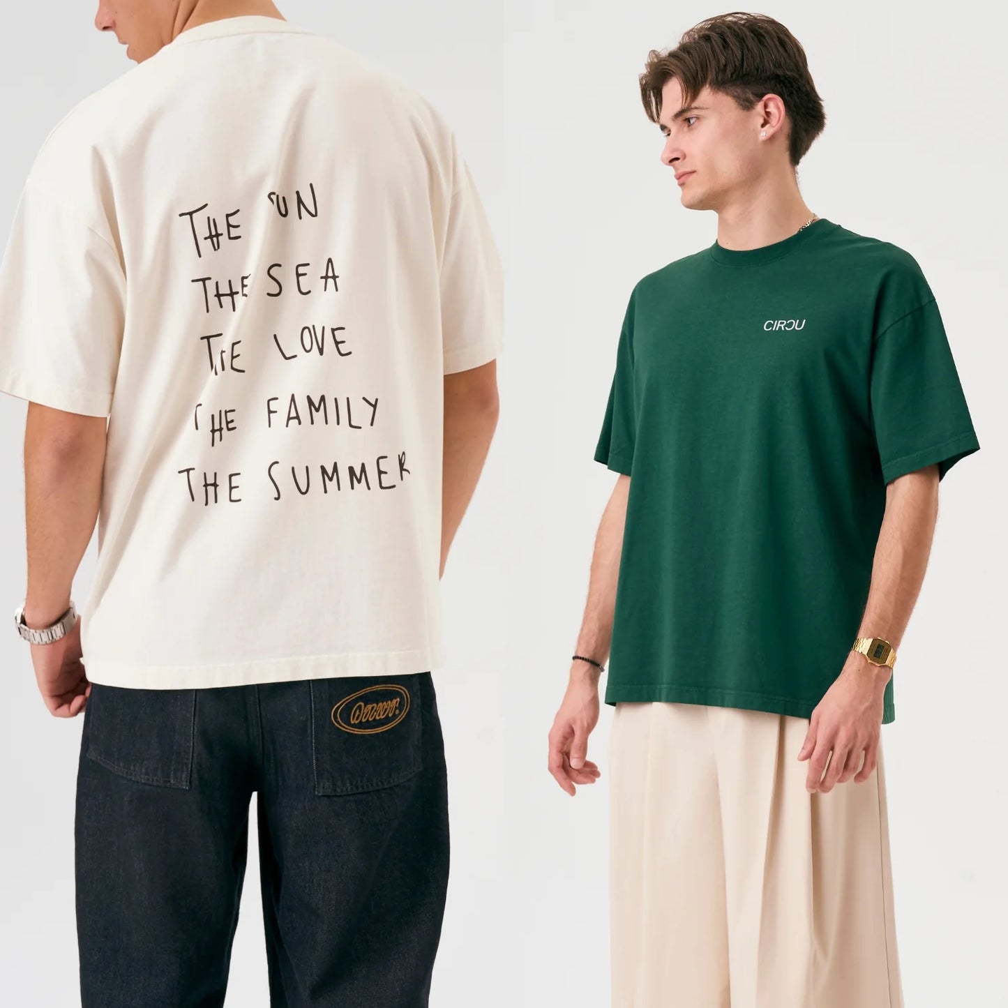 Camiseta Sand Crudo
