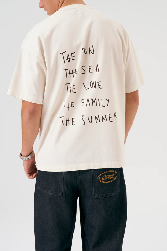 Camiseta Sand Crudo