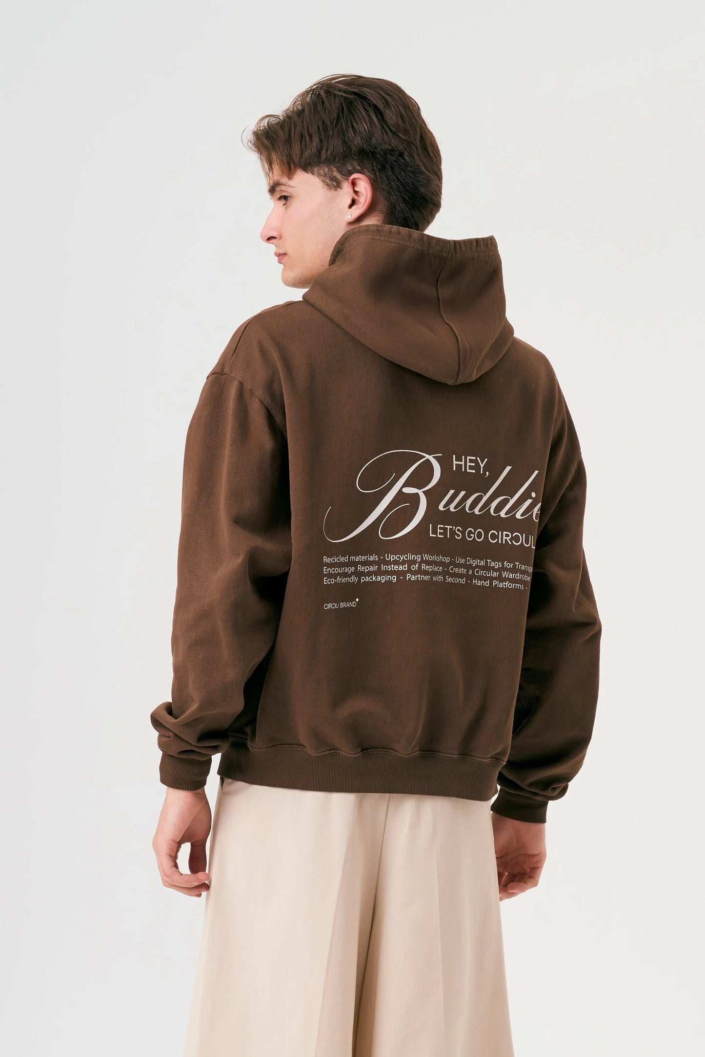 Sudadera Brownie Marrón Chocolate