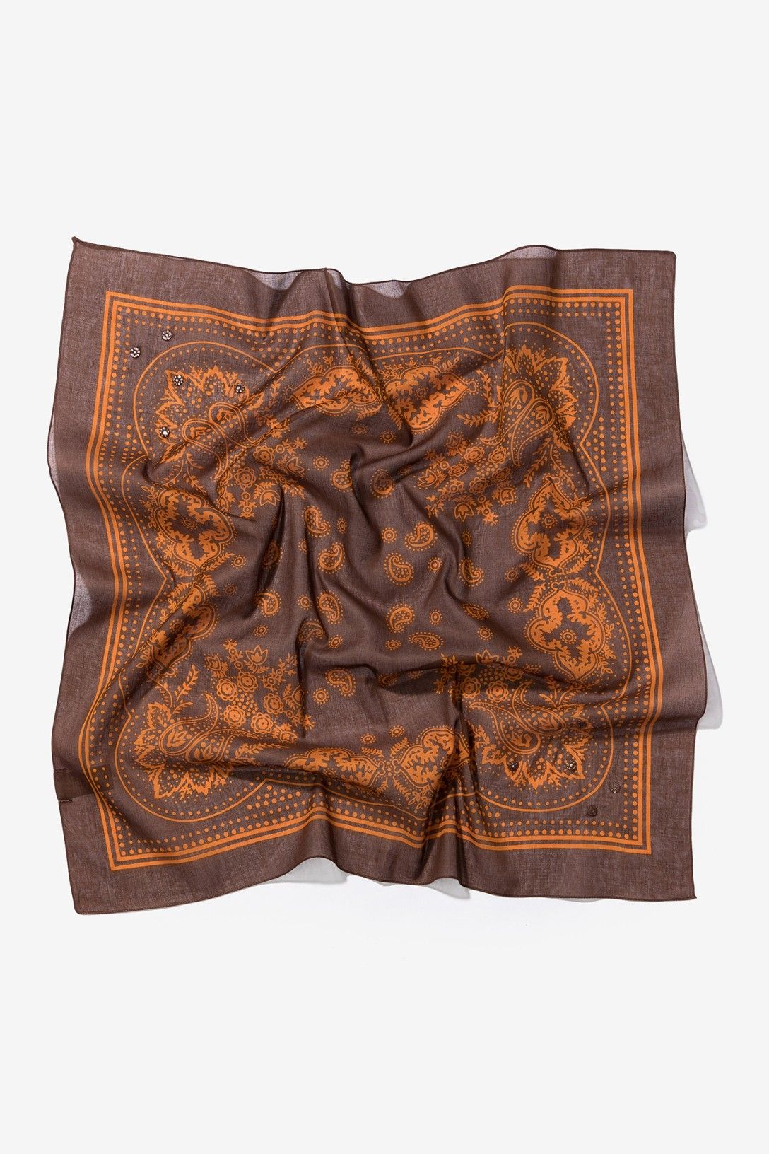 Bandana Marrón y Naranja