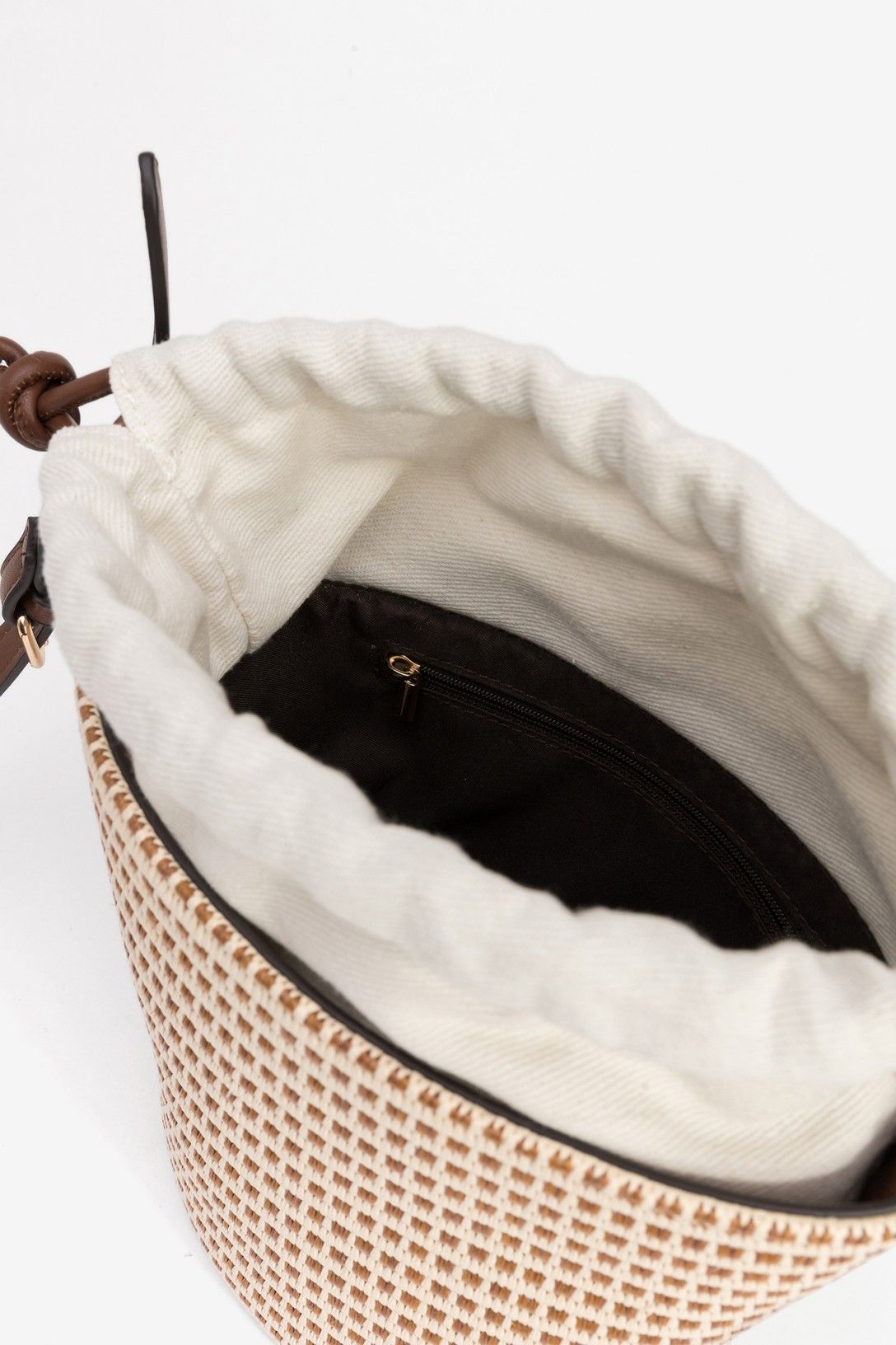 Bolso Bucket Rafia