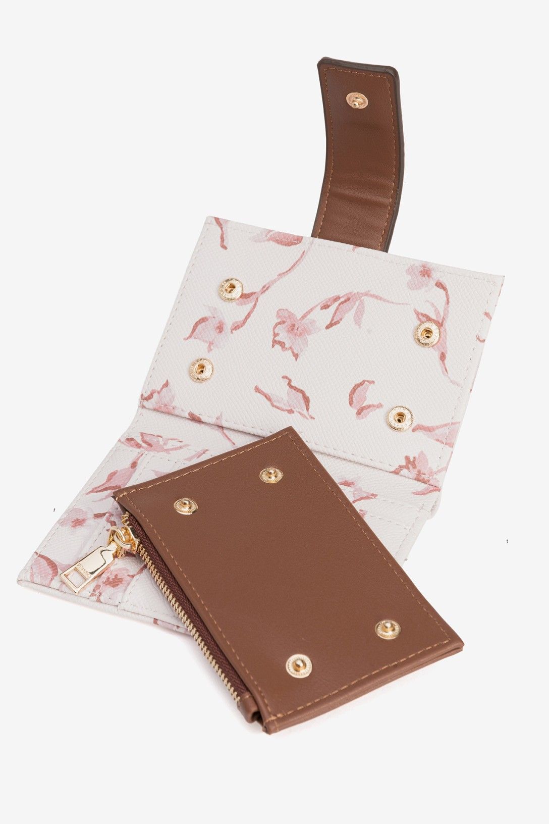 Monedero Flores Rosas