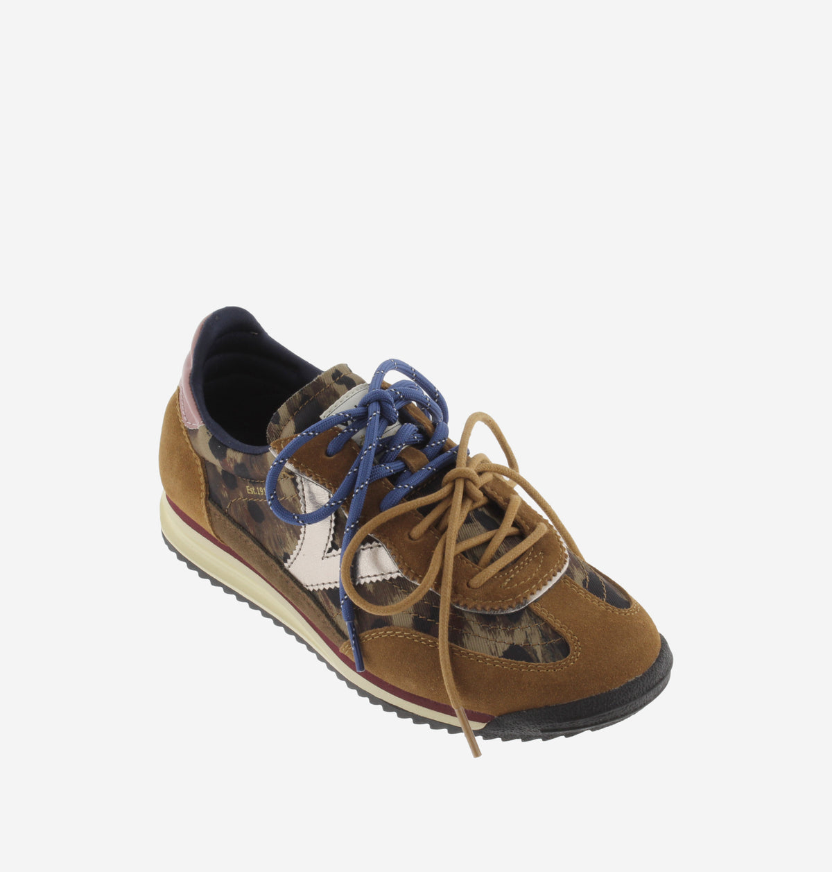 Sneakers Saturno Serraje & Animal Print