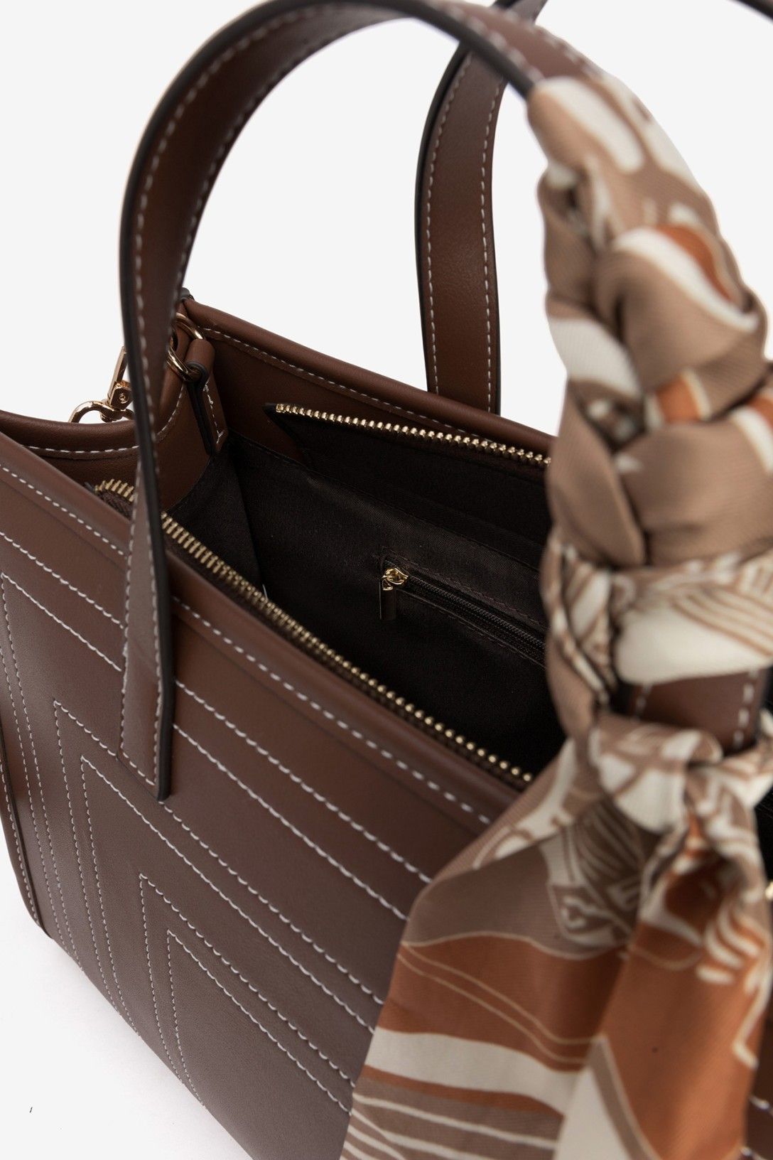 Bolso City Pañuelo Marrón