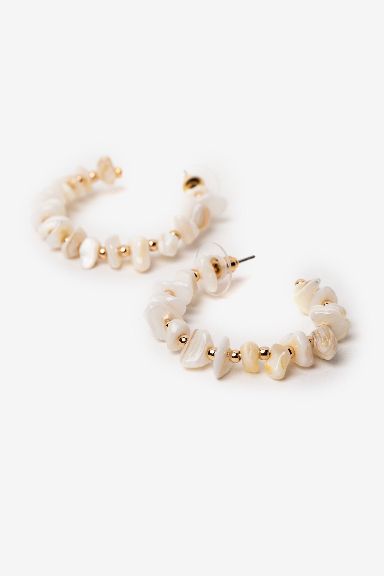 Pendientes Hueso Aro