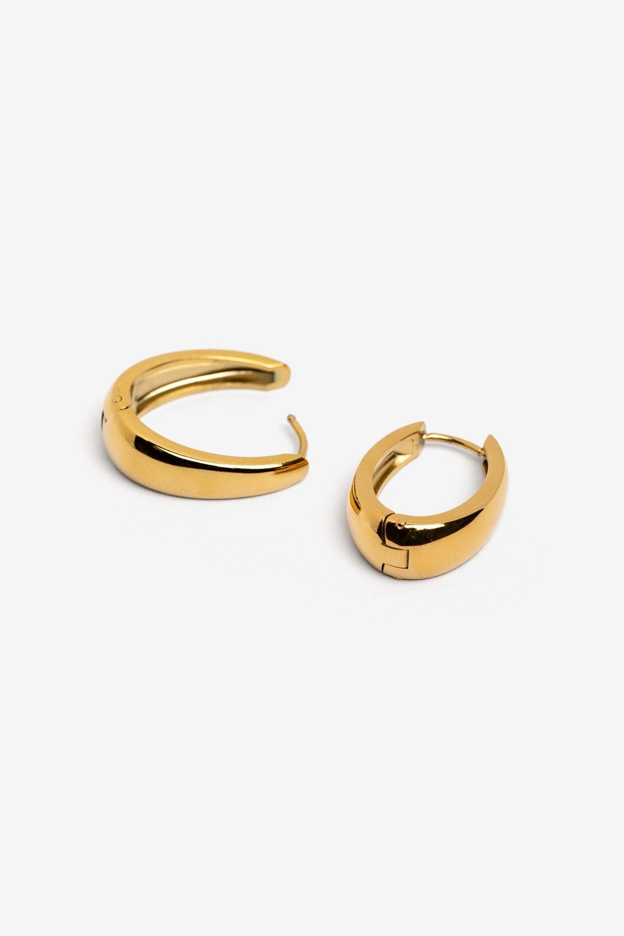 Pendientes Ovalados Oro