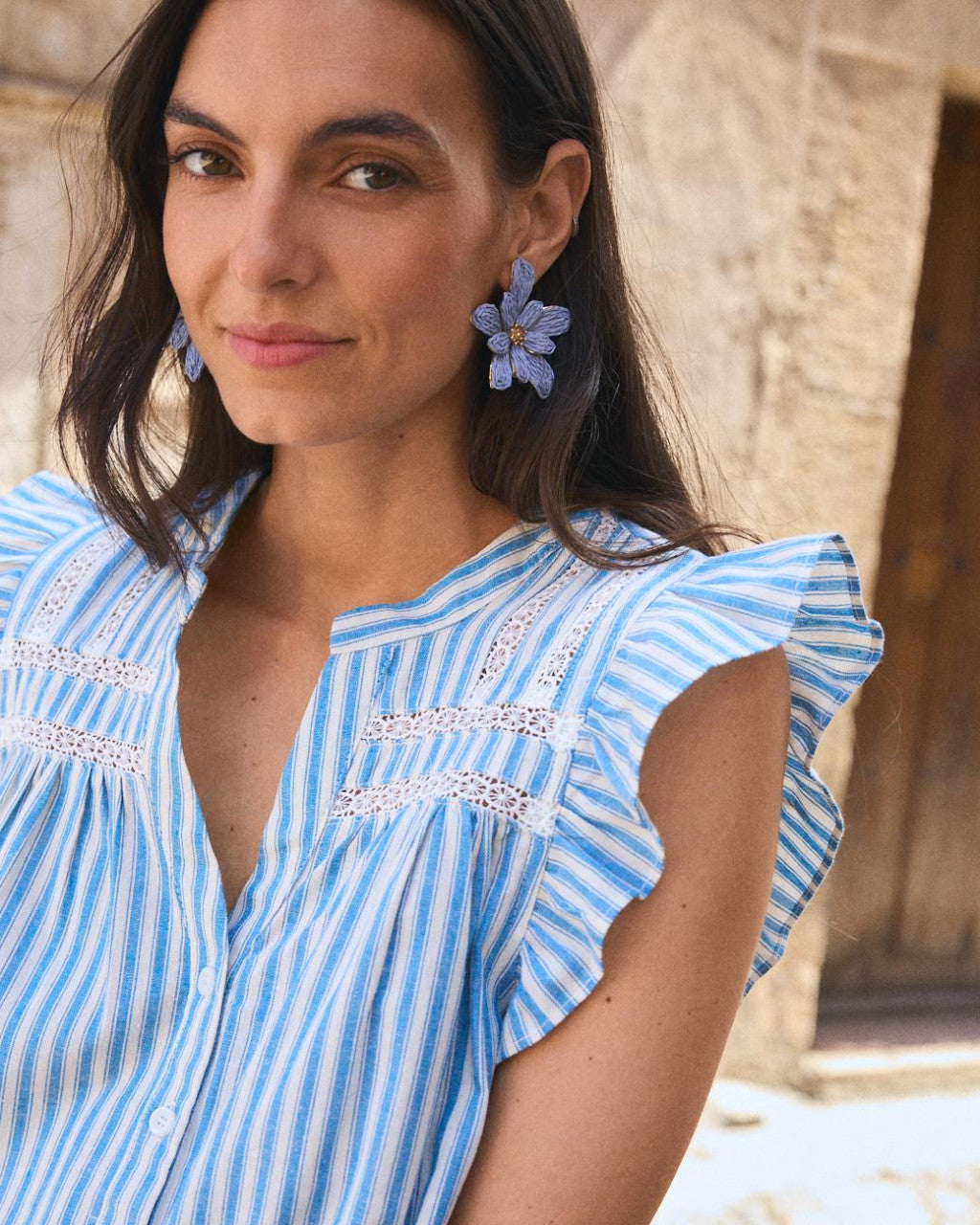 Camisa Volante Lusiana
