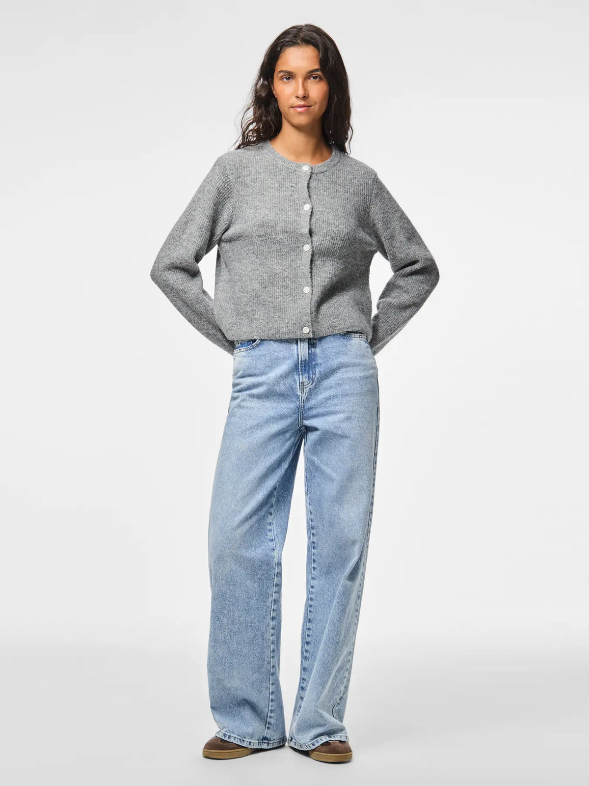 Cardigan Punto NOOS Gris