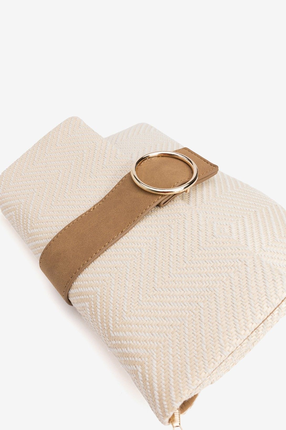 Cartera Rígida Beige