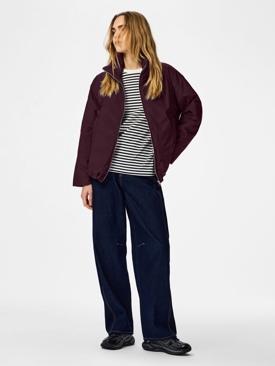 Chaqueta Corta NOOS BC QX Burdeos (tallas grandes)