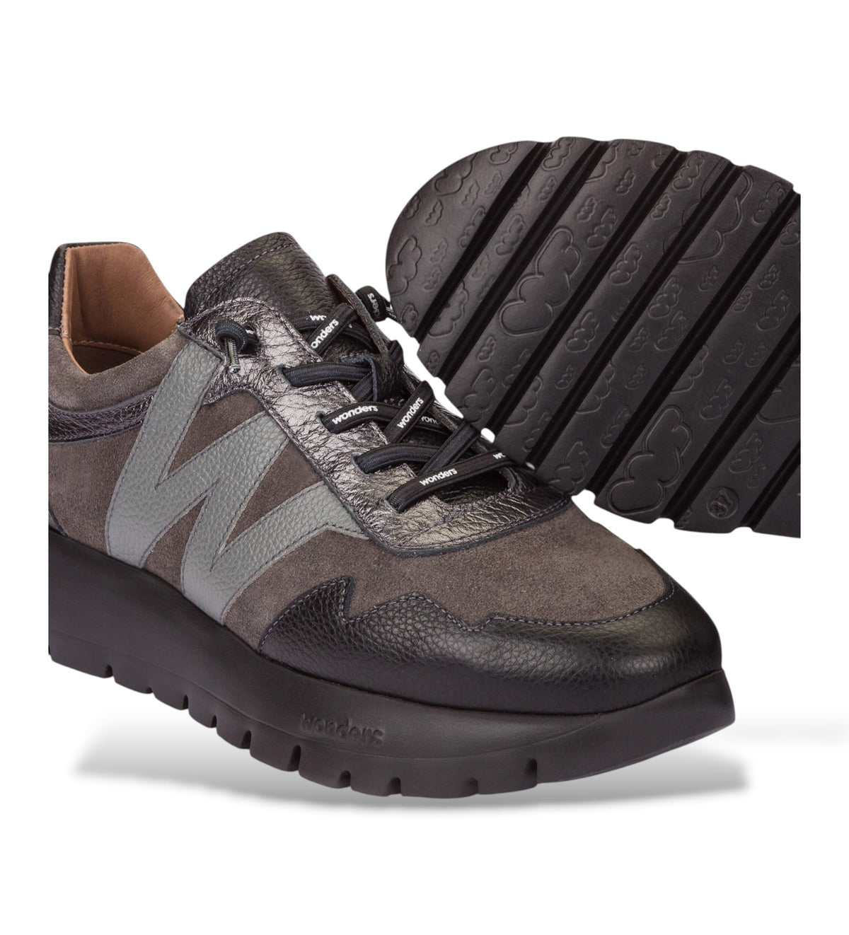 Deportivo Wonders Negro/Gris