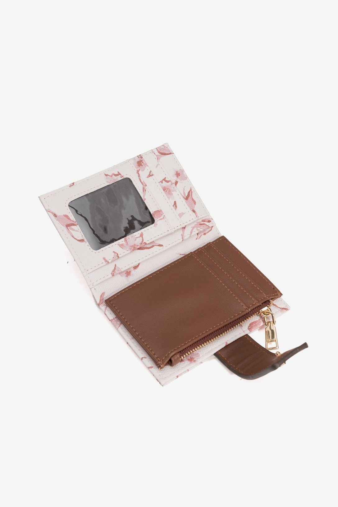 Monedero Flores Rosas