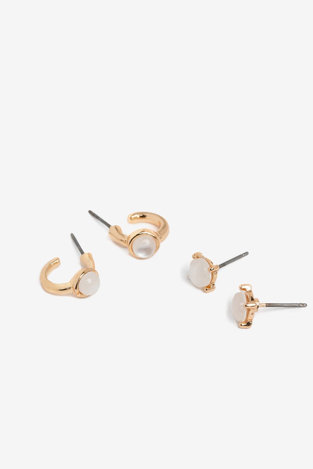Pendientes Conjunto Perla Aro