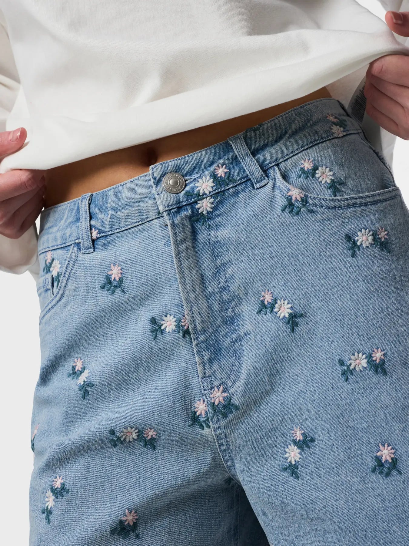 Shorts Denim Flores NOOS