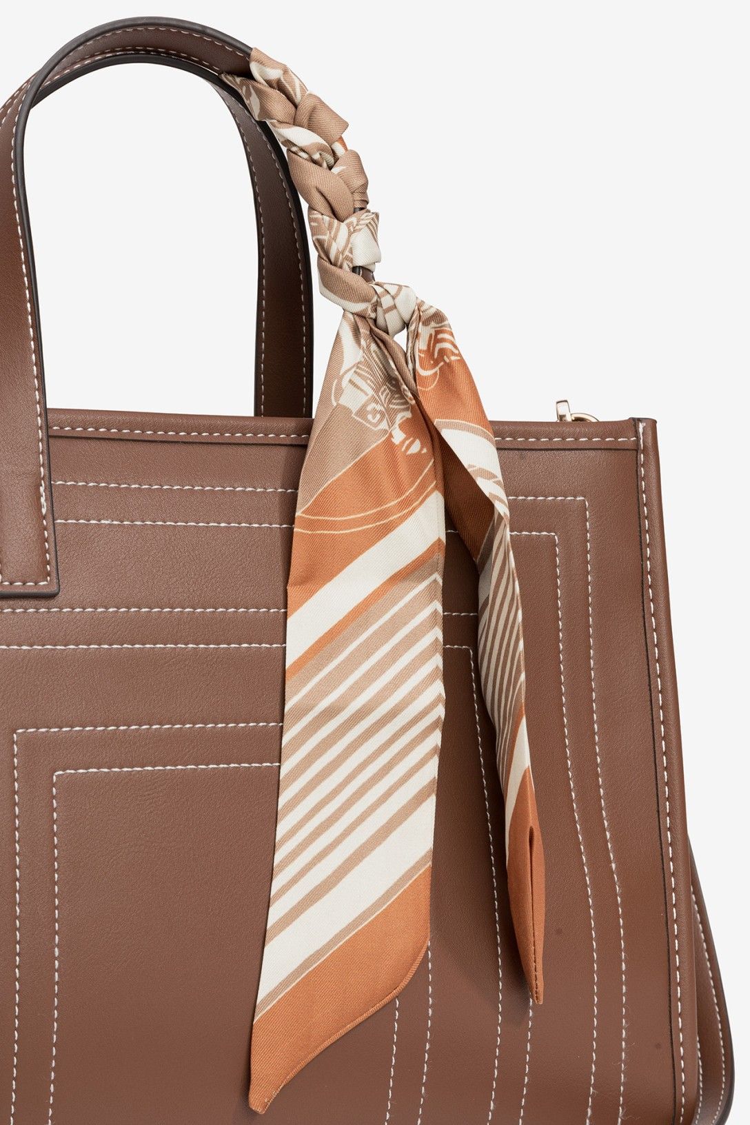 Bolso City Pañuelo Marrón