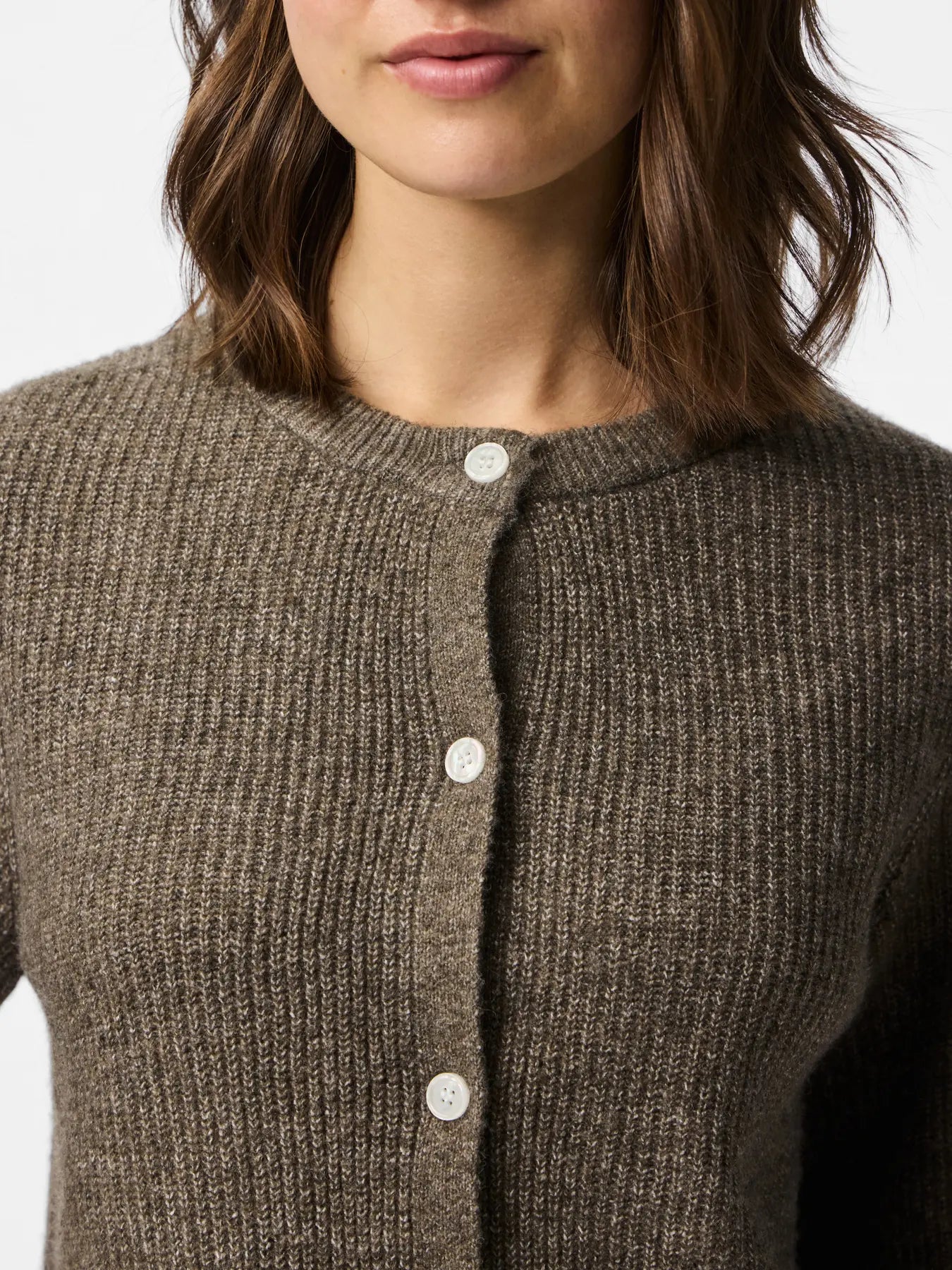 Cardigan Punto Taupe NOOS