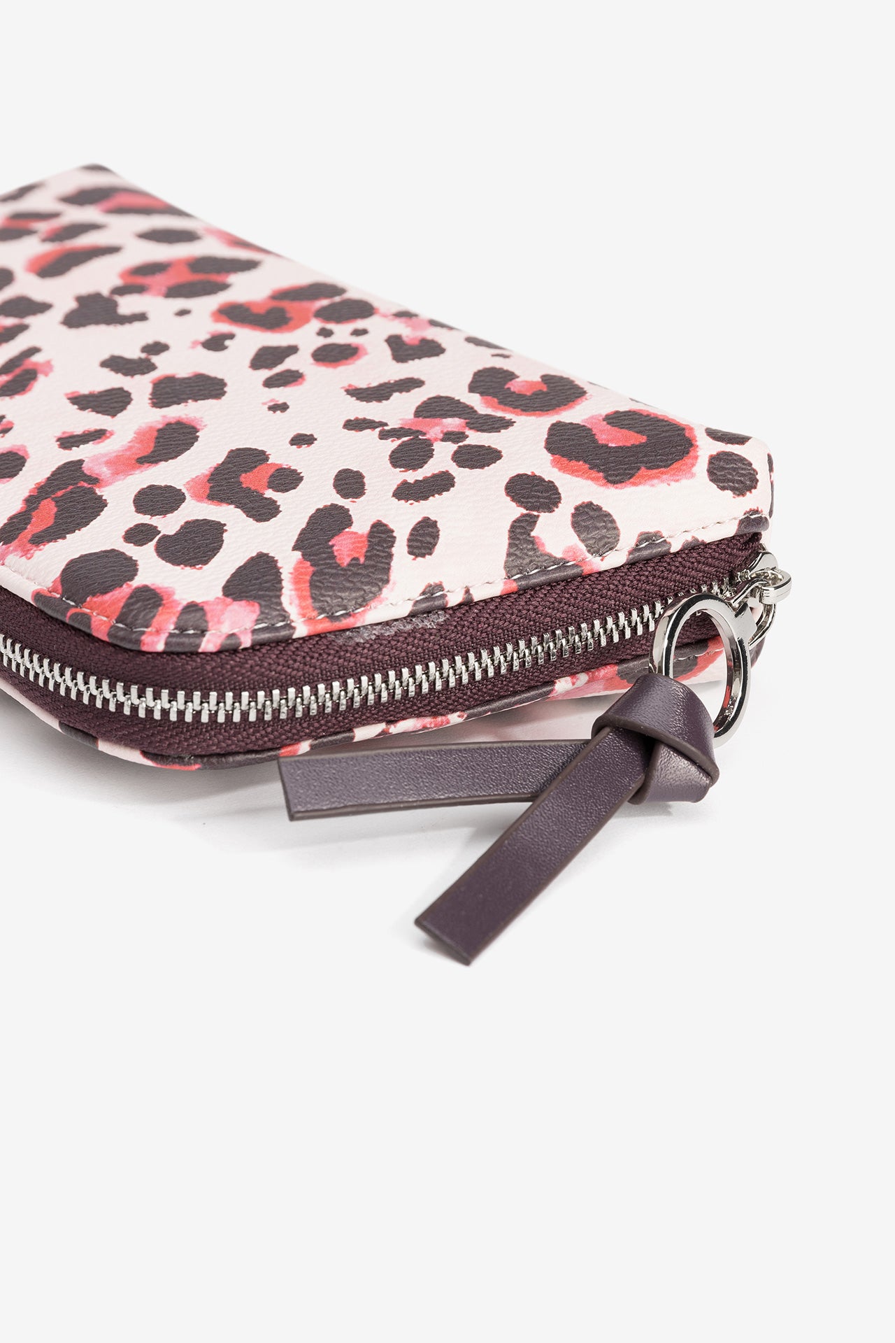 Cartera Multiusos Morado Animal Print