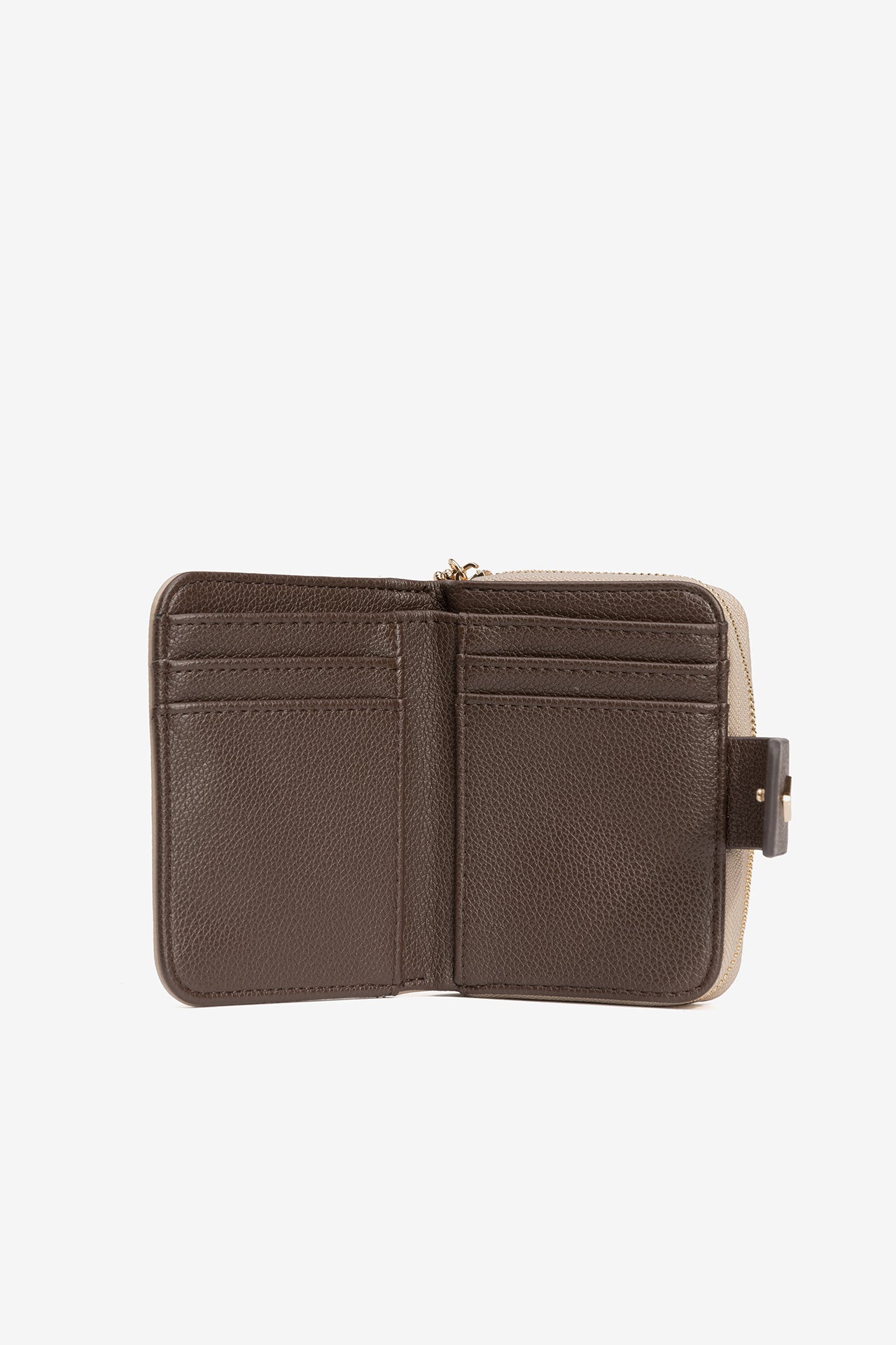 Monedero Multicolor Beige