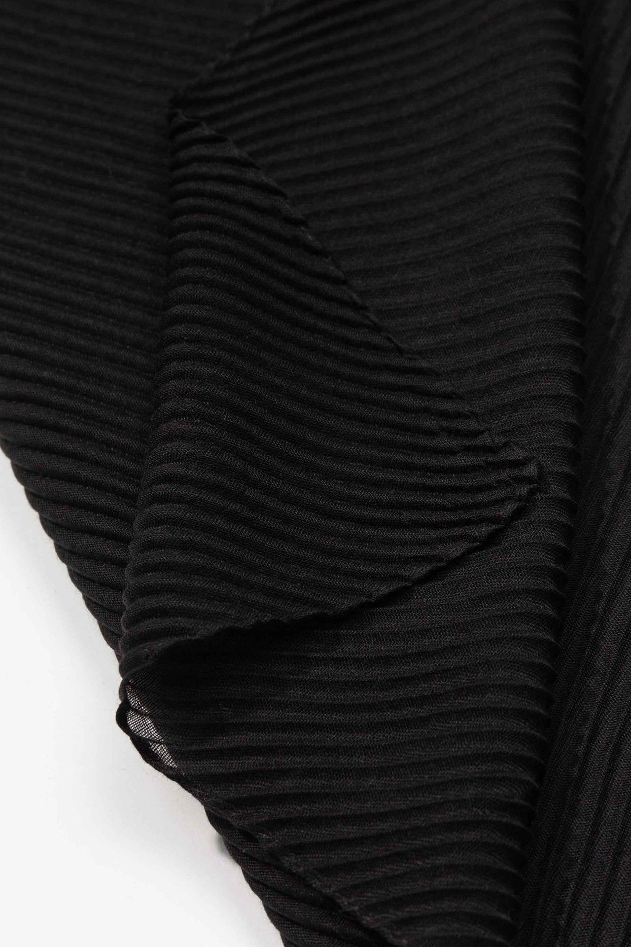 Pañuelo Plisado Negro