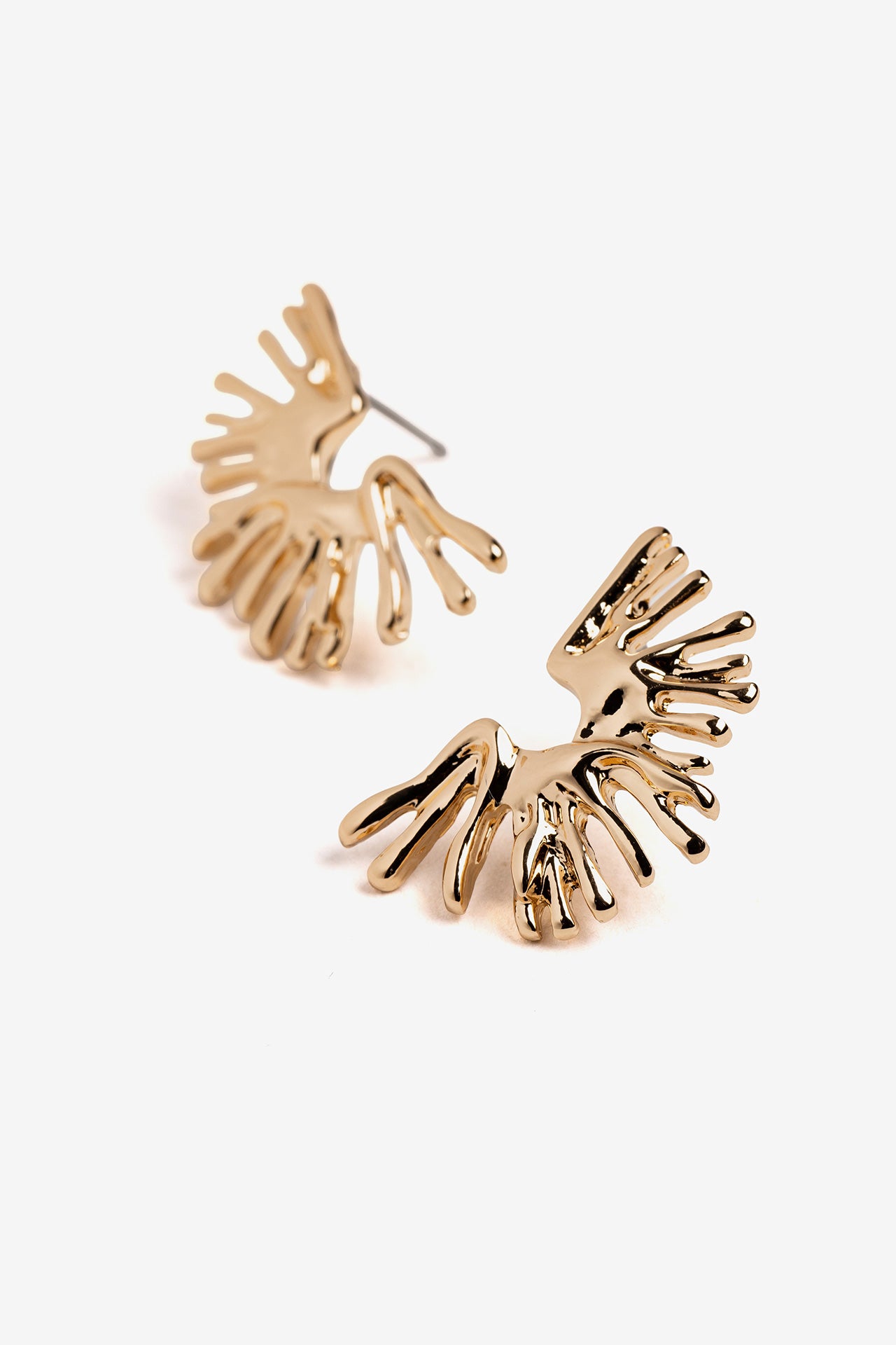 Pendientes Coral Oro