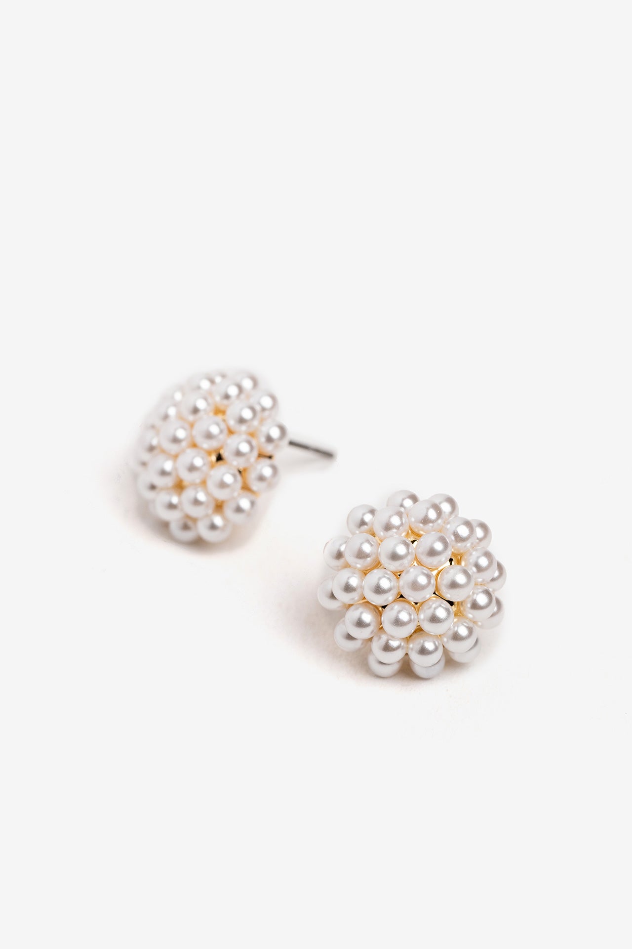 Pendientes Flor Con Perla