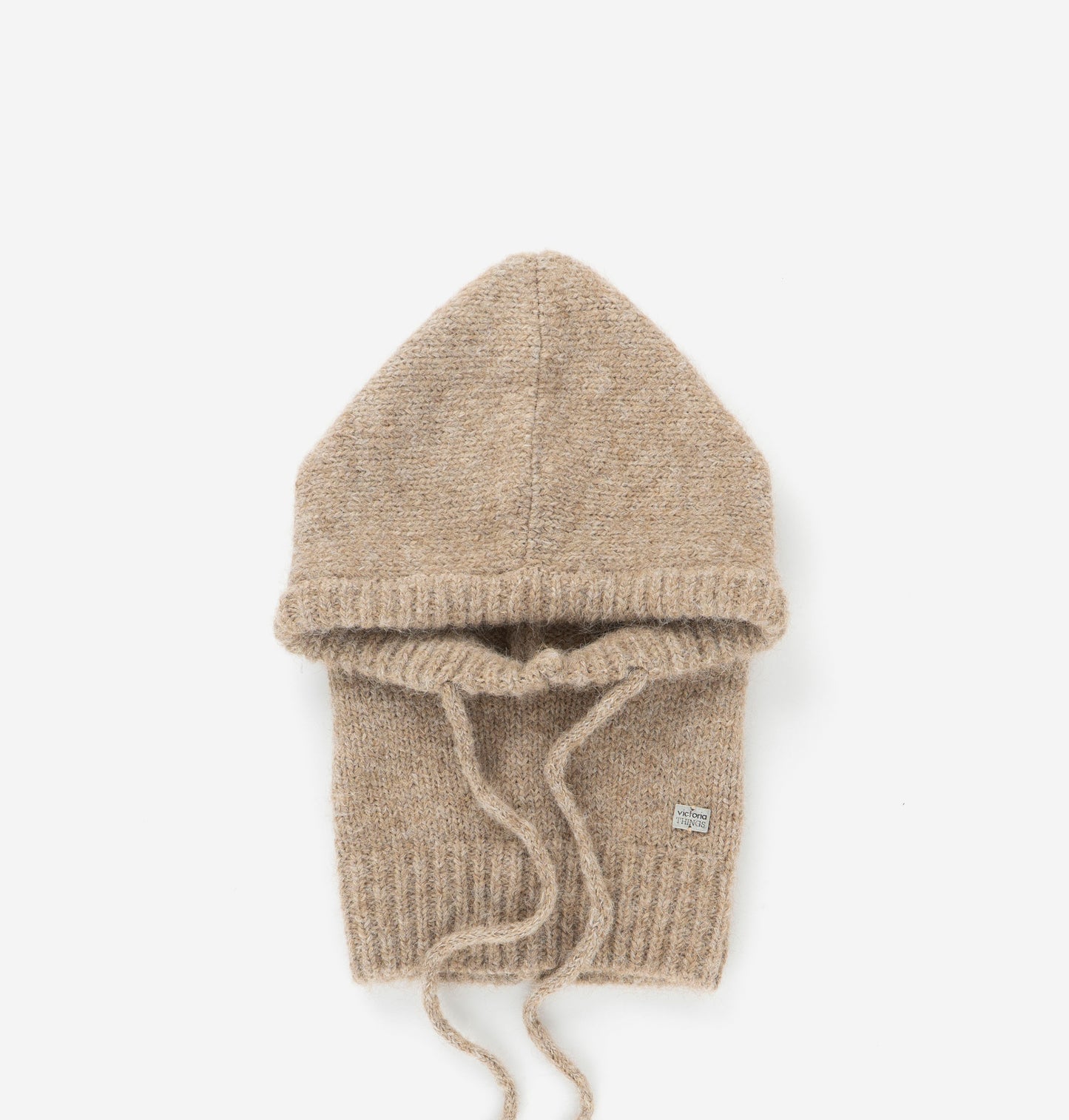 Balaclava Punto Beige
