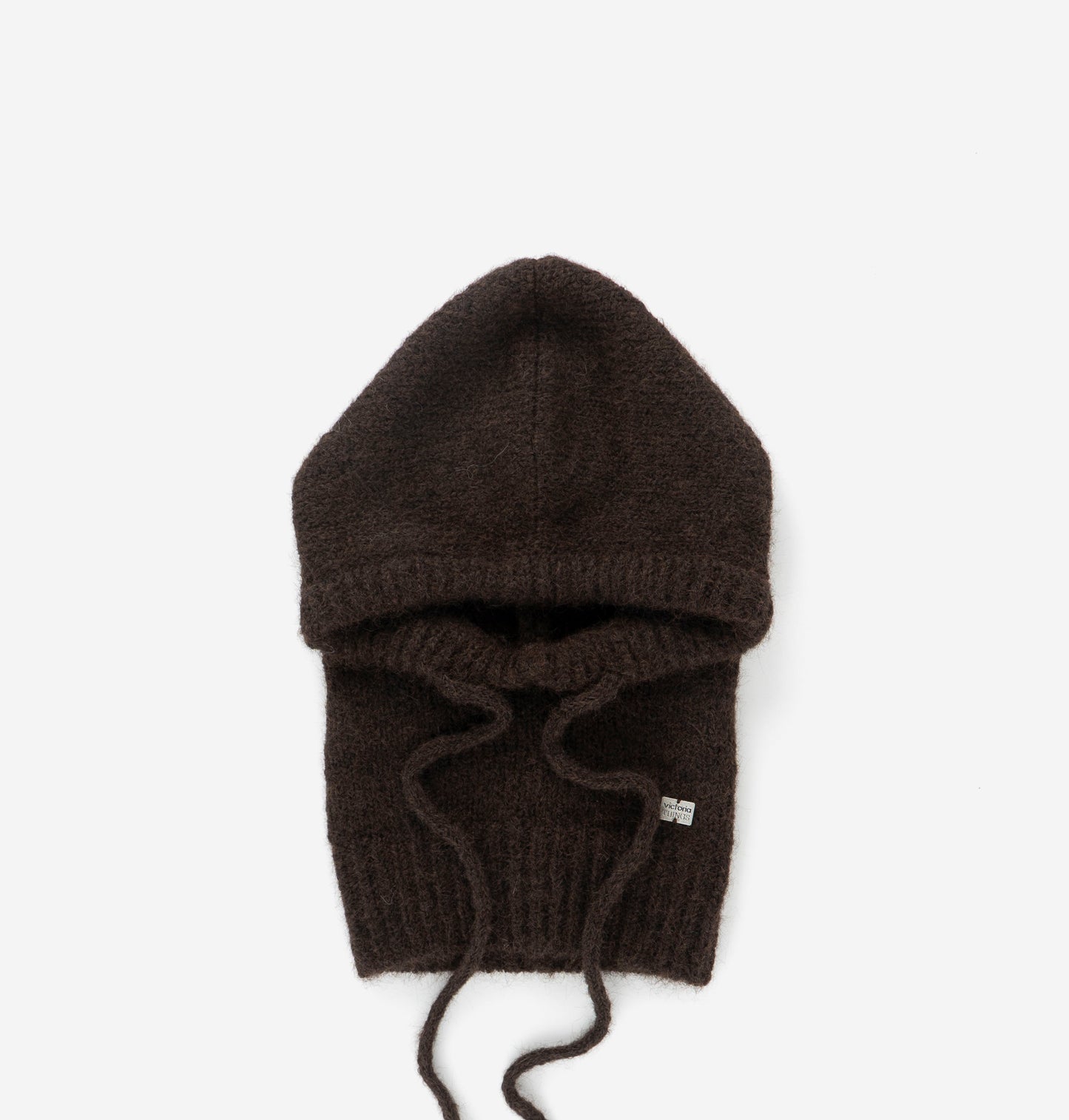 Balaclava Punto Marrón