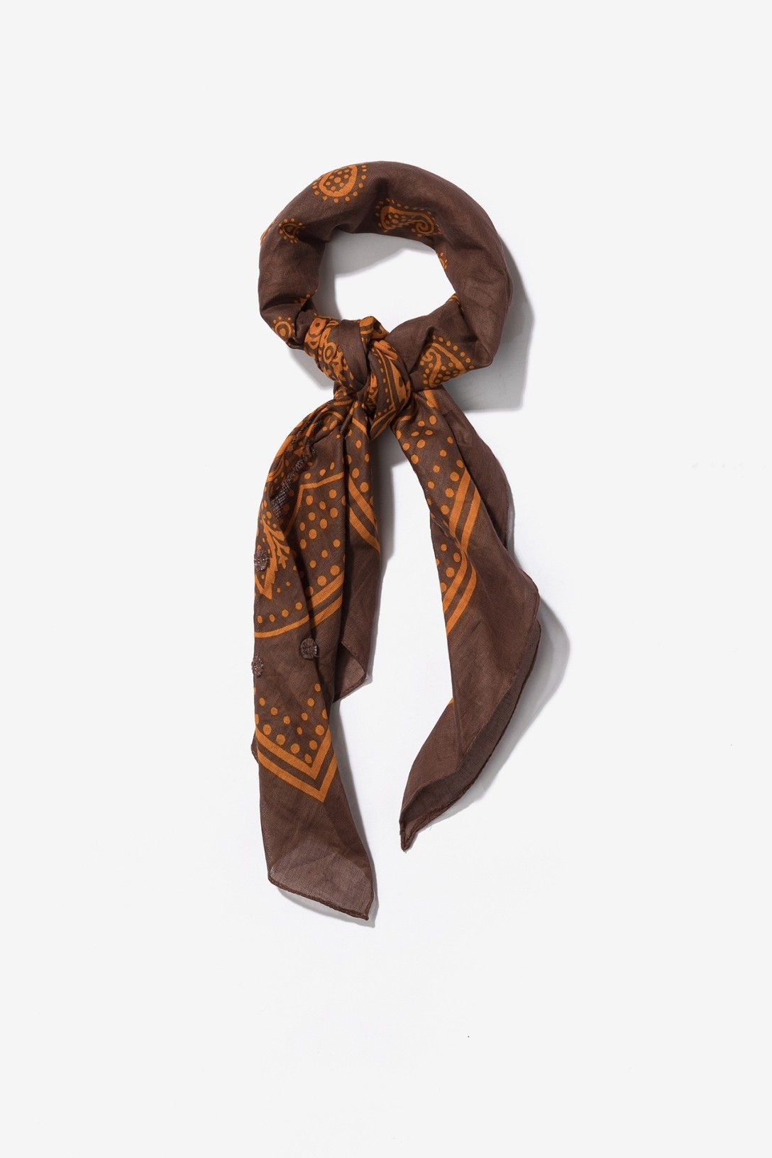 Bandana Marrón y Naranja
