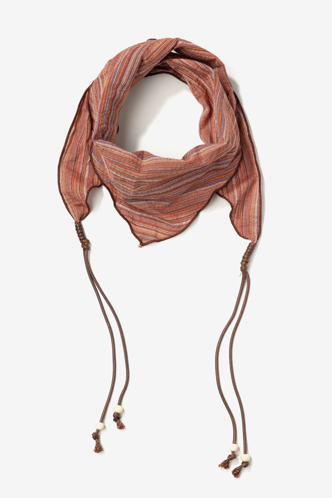 Bandana Pañuelo Cuerdas Marrón