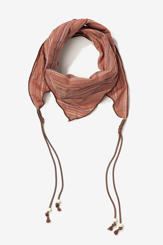 Bandana Pañuelo Cuerdas Marrón